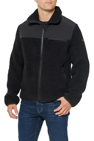 Vince Camuto Mixed Media Midweight Jacket in at Nordstrom, Size Small