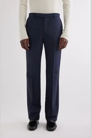 Givenchy 90s Fit Wool & Silk Evening Dress Pants in at Nordstrom, Size 36 Us