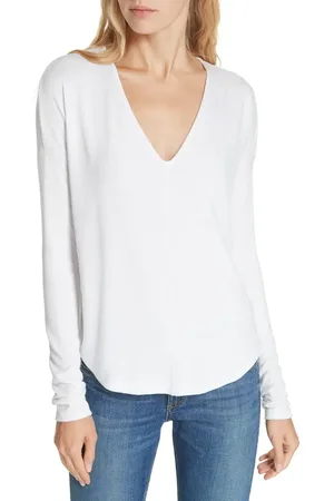 RAG&BONE The Knit Long Sleeve Tee in at Nordstrom, Size Xx-Small