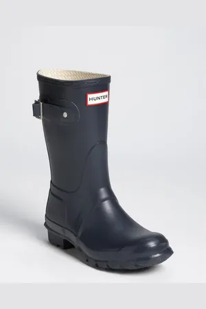 Hunter Original Short Waterproof Rain Boot in at Nordstrom, Size 5