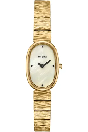 Breda Jane Revival Bracelet Watch, 18mm in 18K Gold-Plated at Nordstrom, Size One Size Oz