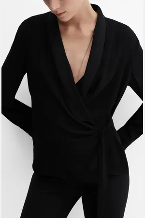 MANGO Rider Wrap Shirt in at Nordstrom, Size 4