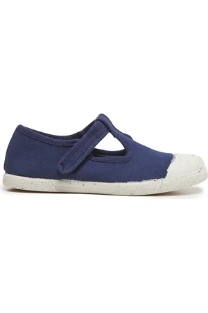 CHILDRENCHIC T-Strap Canvas Sneaker in at Nordstrom, Size 5.5Us