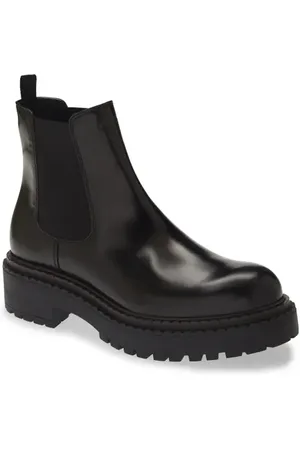Prada Double Chocolate Chelsea Boot in at Nordstrom, Size 8Us