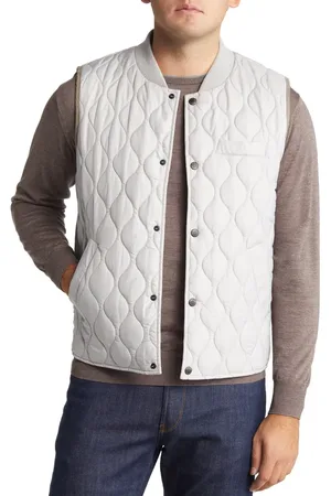 Stone Rose Water Repellent Puffer Vest in at Nordstrom, Size 2
