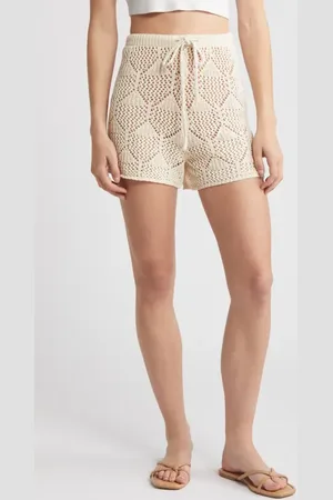 Rip Curl Island Hopper Crochet Shorts in at Nordstrom, Size X-Small