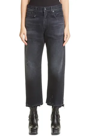 R13 Distressed Boyfriend Jeans in at Nordstrom, Size 24