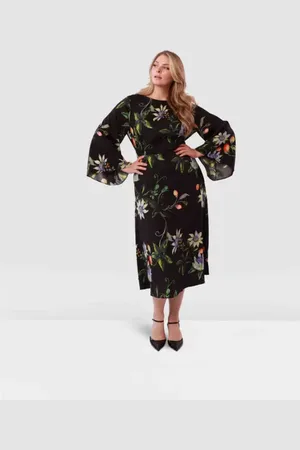 Gabriella Rossetti Lucrezia Silk Twill Dress in at Nordstrom, Size 14