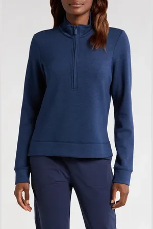 Travis Mathew Shadow Mirage Half Zip Pullover in at Nordstrom, Size X-Small
