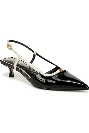 Sam Edelman Toni Slingback Pointed Toe Kitten Heel Pump in at Nordstrom, Size 6.5
