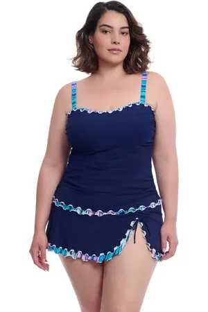 gottex Harmony Full Figure Ruffle Trim Women
