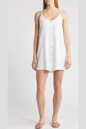 Rip Curl Premium Surf Cotton Gauze Minidress in at Nordstrom, Size Xx-Small