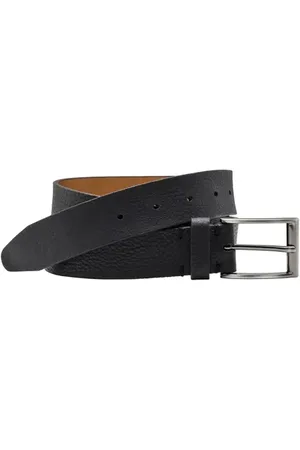 Johnston & Murphy Soft Pebbled Leather Belt at Nordstrom, Size 40