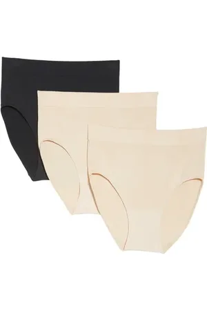 Wacoal 3-Pack Assorted B Smooth Seamless Briefs in at Nordstrom, Size Small
