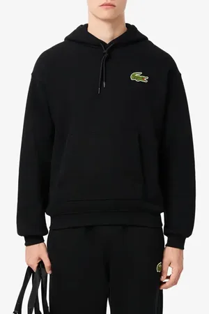 Lacoste Loose Fit Cotton French Terry Hoodie in at Nordstrom, Size 5
