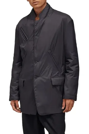 Y-3 Water Resistant Quilted Coat in at Nordstrom, Size Medium