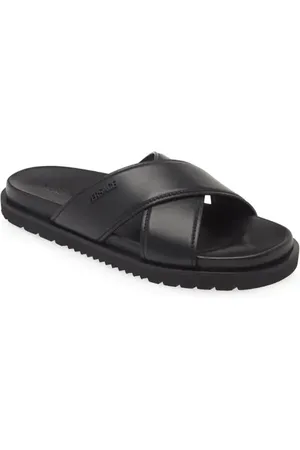 VERSACE Crossover Slide Sandal in at Nordstrom, Size 7Us
