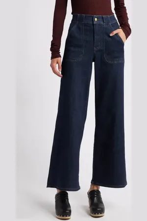Frame Modern High Waist Wide Leg Jeans in at Nordstrom, Size 24