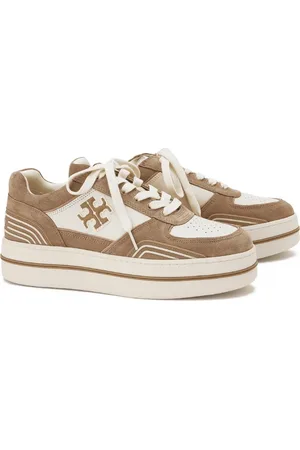 Tory Burch Clover Platform Court Sneaker in New Ivory /Cerbiatto at Nordstrom, Size 11