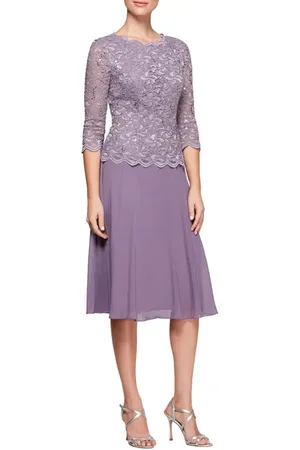 Alex Evenings Faux Two-Piece Cocktail Dress in at Nordstrom, Size 6