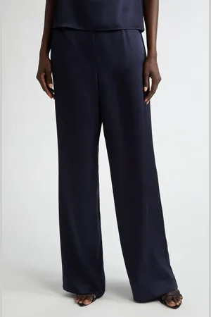 ST. JOHN Kate Liquid Satin Pants in at Nordstrom, Size 4