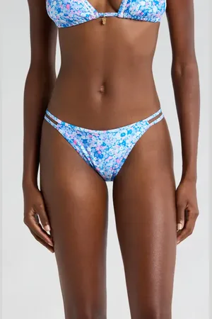 Kulani Kinis Strappy Cheeky Bikini Bottoms in at Nordstrom, Size X-Large