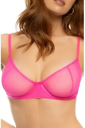 Mapalé Mesh Underwire Bra, G-String & Garter Belt Set in at Nordstrom, Size Small