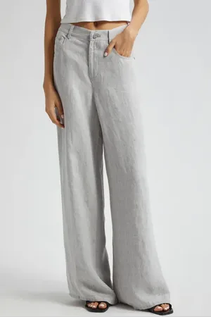 TWP Tiny Dancer Hemp Wide Leg Pants in at Nordstrom, Size 8