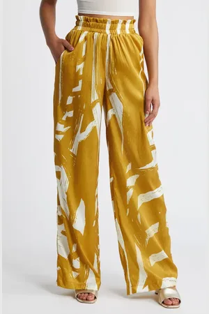 Diarrablu Leer Suto Palazzo Pants in at Nordstrom, Size X-Small