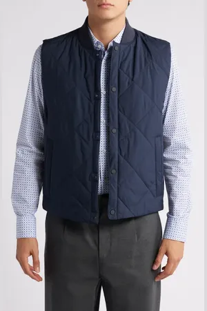 HUGO BOSS Canopus Quilted Vest in at Nordstrom, Size 42