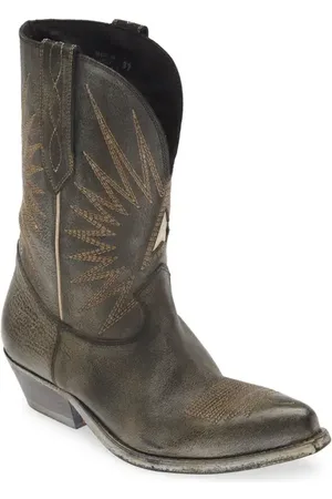 Golden Goose Wish Star Short Western Boot in at Nordstrom, Size 5Us