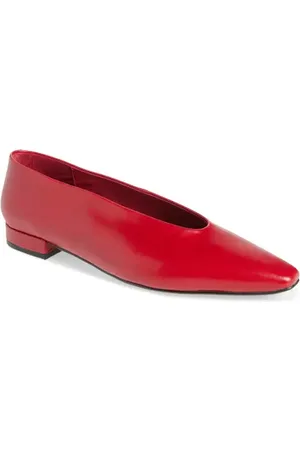 Jeffrey Campbell Hinted Pointed Toe Flat in at Nordstrom, Size 5