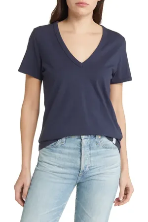 RAG&BONE The Vee Slub Cotton T-Shirt in at Nordstrom, Size Xx-Small