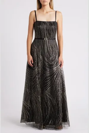 Vince Camuto Sequin Embroidery Tulle Gown in at Nordstrom, Size 18