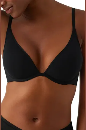 b.tempt d Cotton to a Tee Underwire Plunge T-Shirt Bra in at Nordstrom, Size 32Dd