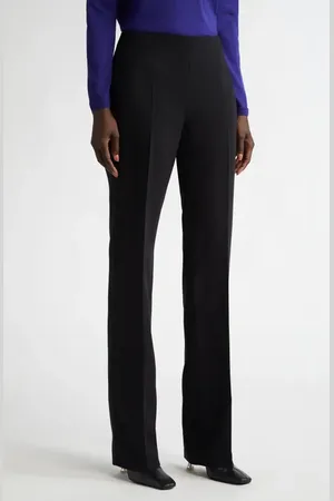 AKRIS Carole Stretch Wool Double Face Pants in at Nordstrom, Size 6