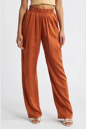 Diarrablu Leer Palazzo Pants in at Nordstrom, Size X-Small