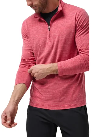 Travis Mathew The Heater Quarter Zip Pullover in at Nordstrom, Size Small