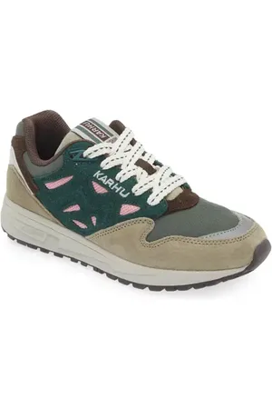Karhu Gender Inclusive Legacy 96 Sneaker in Abbey Stone /Rain Forest at Nordstrom, Size 6 Women