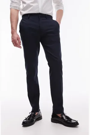 Topman Skinny Fit Textured Pants in at Nordstrom, Size 34 X 32