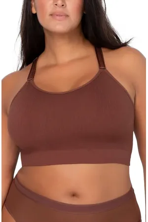 CURVY COUTURE Smooth Seamless Comfort Wireless Bralette in at Nordstrom, Size Medium