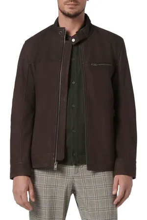 Andrew Marc Norworth Leather Jacket in at Nordstrom, Size Small