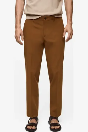 MANGO Stretch Slim Fit Pants in at Nordstrom, Size 31
