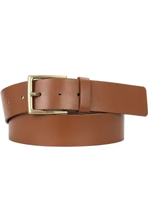 HUGO BOSS Rummi Leather Belt in at Nordstrom, Size 32