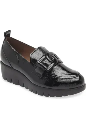 Wonders Lug Platform Wedge Loafer in at Nordstrom, Size 5.5-6Us