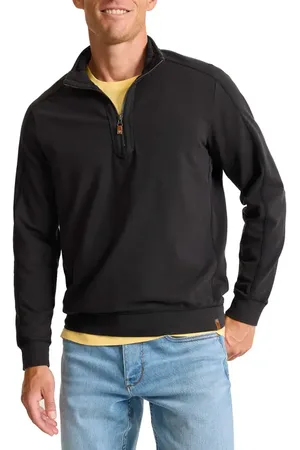 Tommy Bahama Ben & Terry Half Zip Sweatshirt in at Nordstrom, Size Large