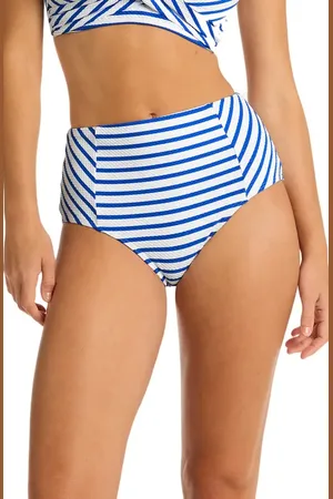 SEA LEVEL Amalfi Panelled High Waist Bikini Bottoms in at Nordstrom, Size 6 Us
