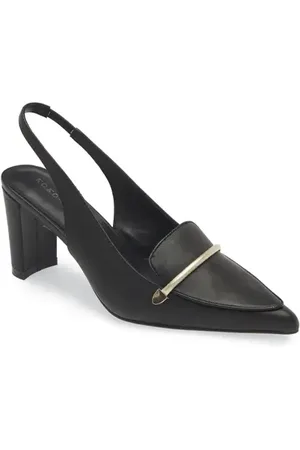 KOKO + PALENKI Parisa Slingback Pointed Toe Bit Loafer Pump in at Nordstrom, Size 8.5
