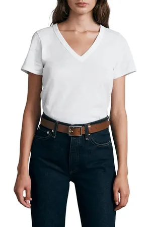 RAG&BONE The Vee Slub Cotton T-Shirt in at Nordstrom, Size X-Large