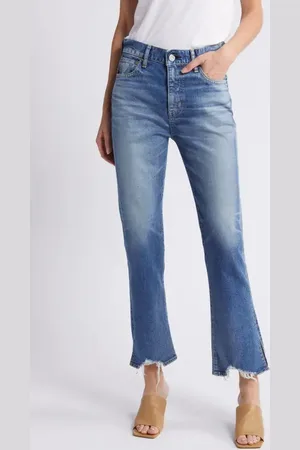 Moussy MV Briarwood Distressed Ankle Flare Jeans in at Nordstrom, Size 25